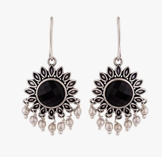 Essentials Round Cut Gem Earrings